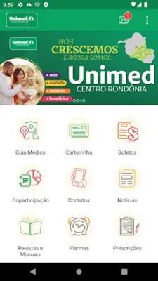 Unimed Centro Rondônia - Cliente android App screenshot 3